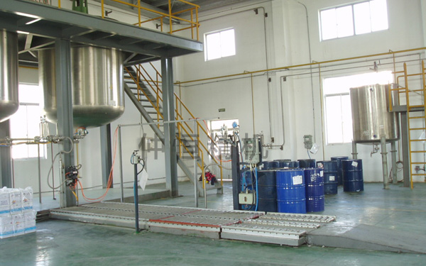 4*50GL防爆液體灌裝機工程案例