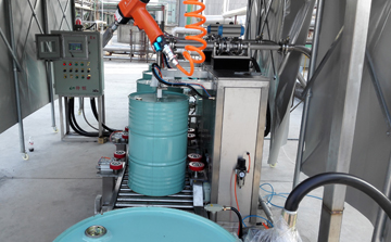 仲恒GAF-300LM-Ex自動尋口灌裝線 客戶現場安裝調試