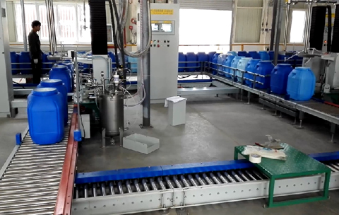 仲恒GAF-100LM自動(dòng)灌裝生產(chǎn)線 現(xiàn)場安裝調(diào)試視頻