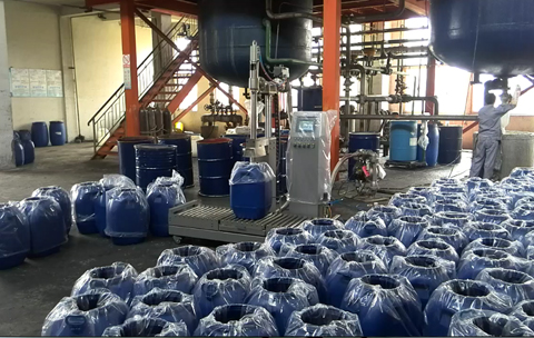 仲恒自動計量液體灌裝機現場校正測試視頻