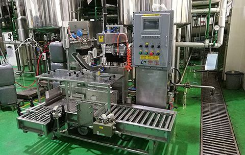 仲恒GAF-30LAH-Ex 25kg自動(dòng)液體灌裝機(jī) 香精香料灌裝機(jī)視頻