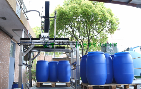 GAF-1500LA0Ex 200L及IBC噸桶灌裝機(jī)視頻