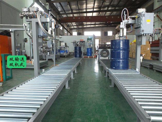 GAF-300系列液體灌裝機生產線應用2