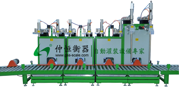 GAF-300型多頭液體灌裝機(jī)2