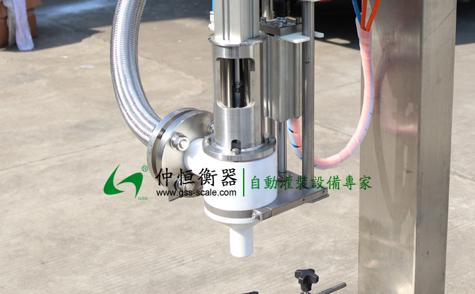 仲恒GAF-30F-Ex自動液體灌裝機灌槍