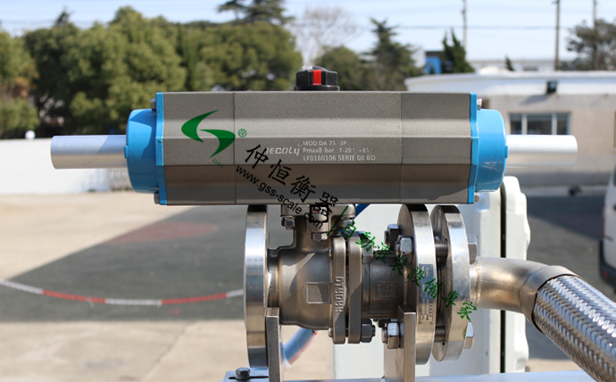 仲恒GAF-30F-Ex自動液體灌裝機球閥